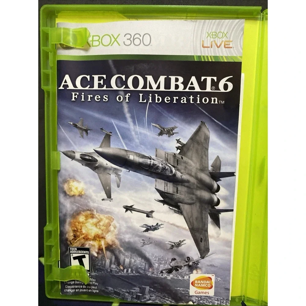 Ace Combat 6: Fires of Liberation (Microsoft Xbox 360, 2007) CIB